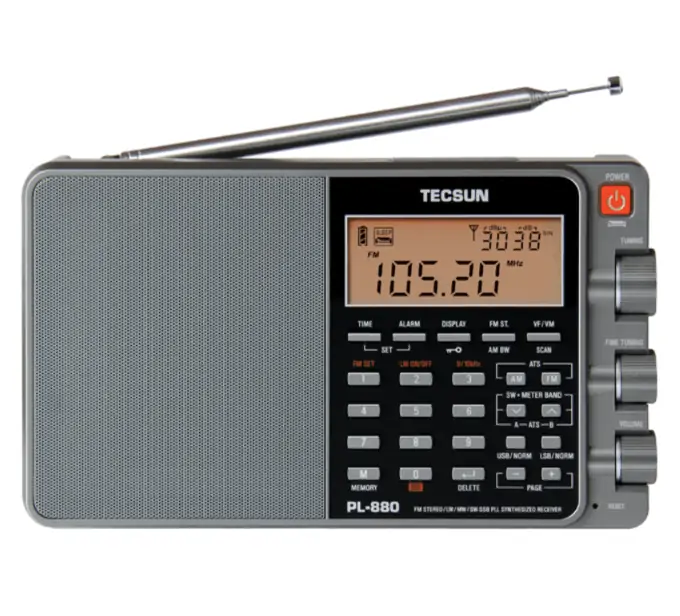 Tecsun PL880 Portable Digital PLL Shortwave Radio