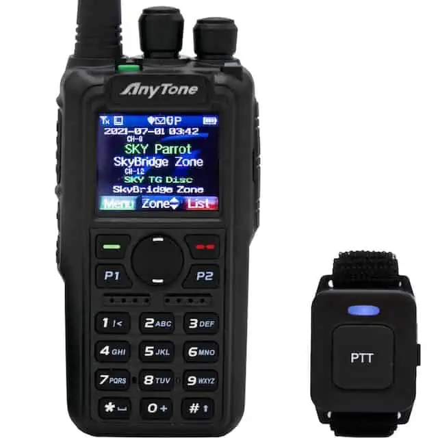 AnyTone AT-D878UVII Plus best handheld ham radio