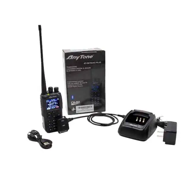 AnyTone AT-D878UVII Plus best handheld ham radio