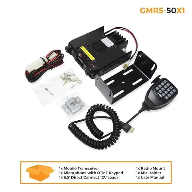 BTECH Mobile GMRS-50X1 best gmrs radio
