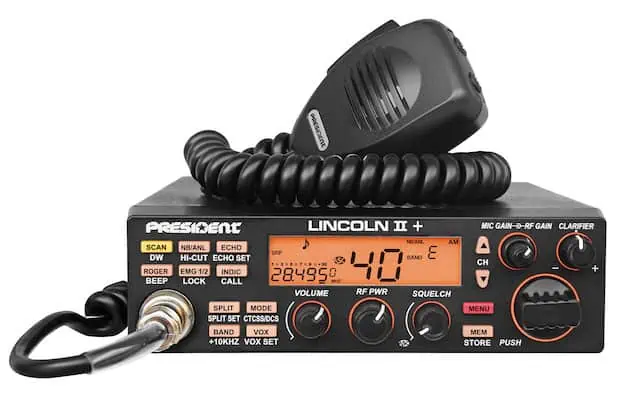 Best Ham Radio Base Station President Lincoln II Plus