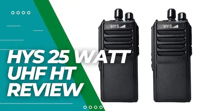 HYS 25 Watt UHF HT
