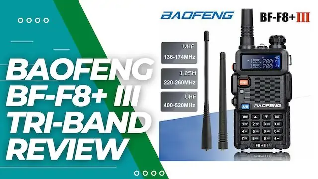 Baofeng Bf-F8+ III Tri-Band