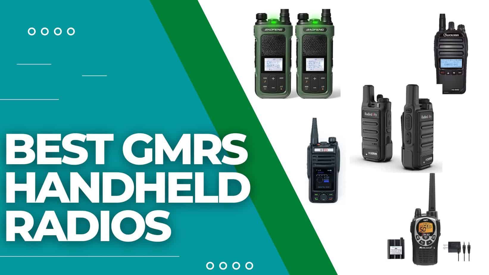 Top 5 Best GMRS Handheld Radios In 2024 Wholly Outdoor