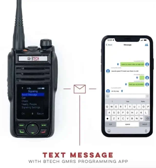BTECH GMRS-PRO text