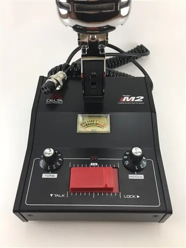 Delta-M2-chrome Power Mics For CB Radio