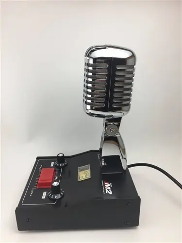 Delta-M2-chrome Power Mics For CB Radio